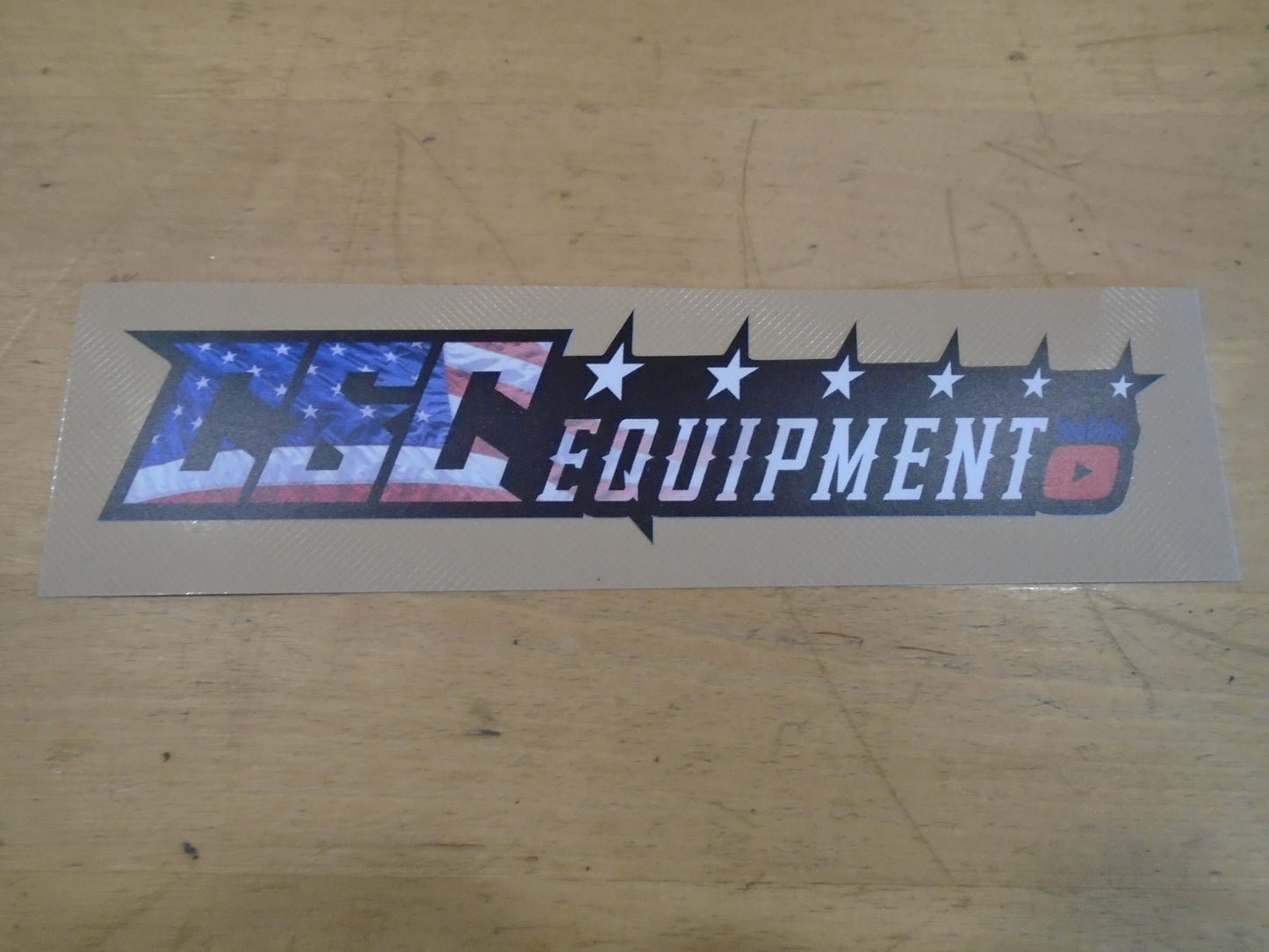 New C&C Equipment Decal