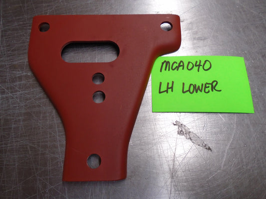 MB GPW CJ2A Left Hand Lower Bumper Gusset MCA040