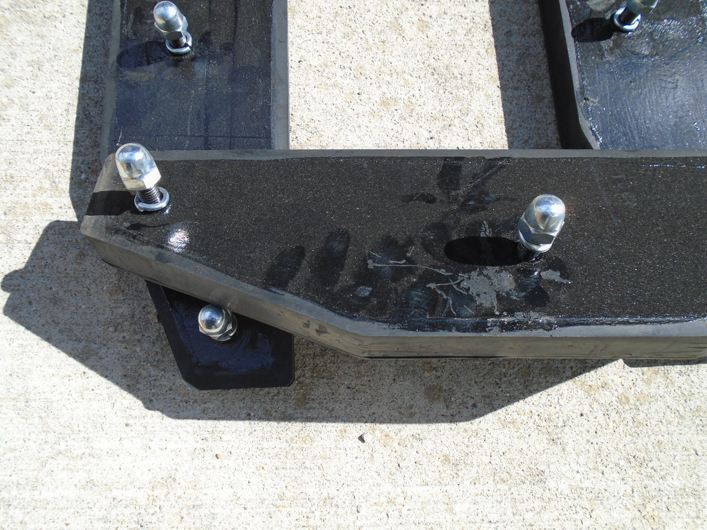 AT195669 Set of 4 Stabilizer Street Pads for John Deere Backhoes