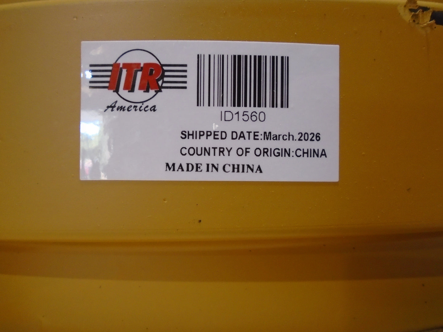 ID1560 John Deere 650G Front Idler with Internal Counterweight AT316128