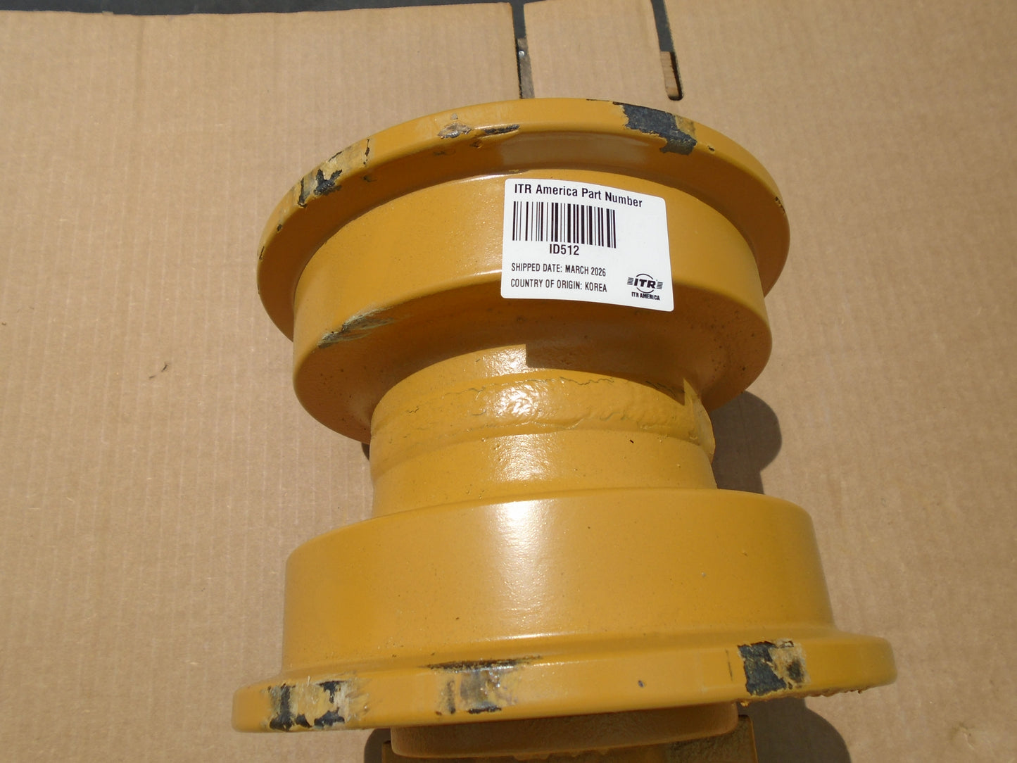 ID512 Single Flange Lower Roller John Deere 450 455 550 555 AT71674