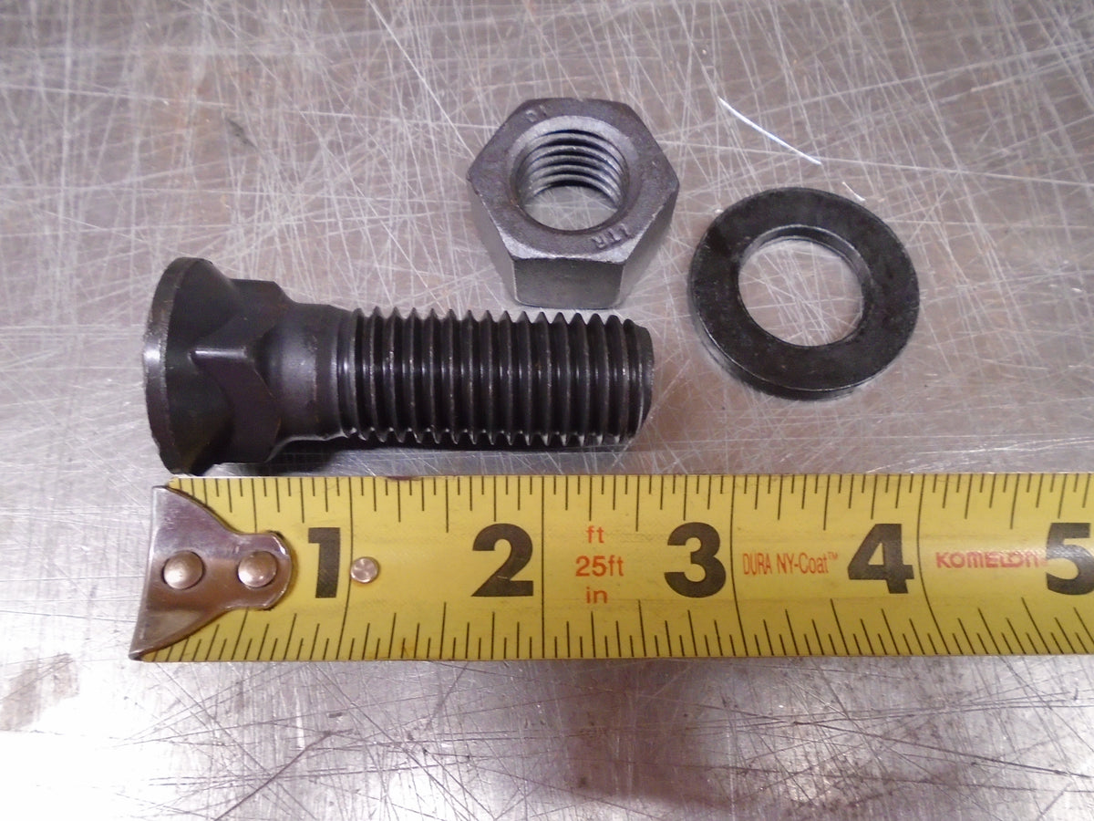 3/4" x 2-1/2" Plow Bolt, Nut, & Washer
