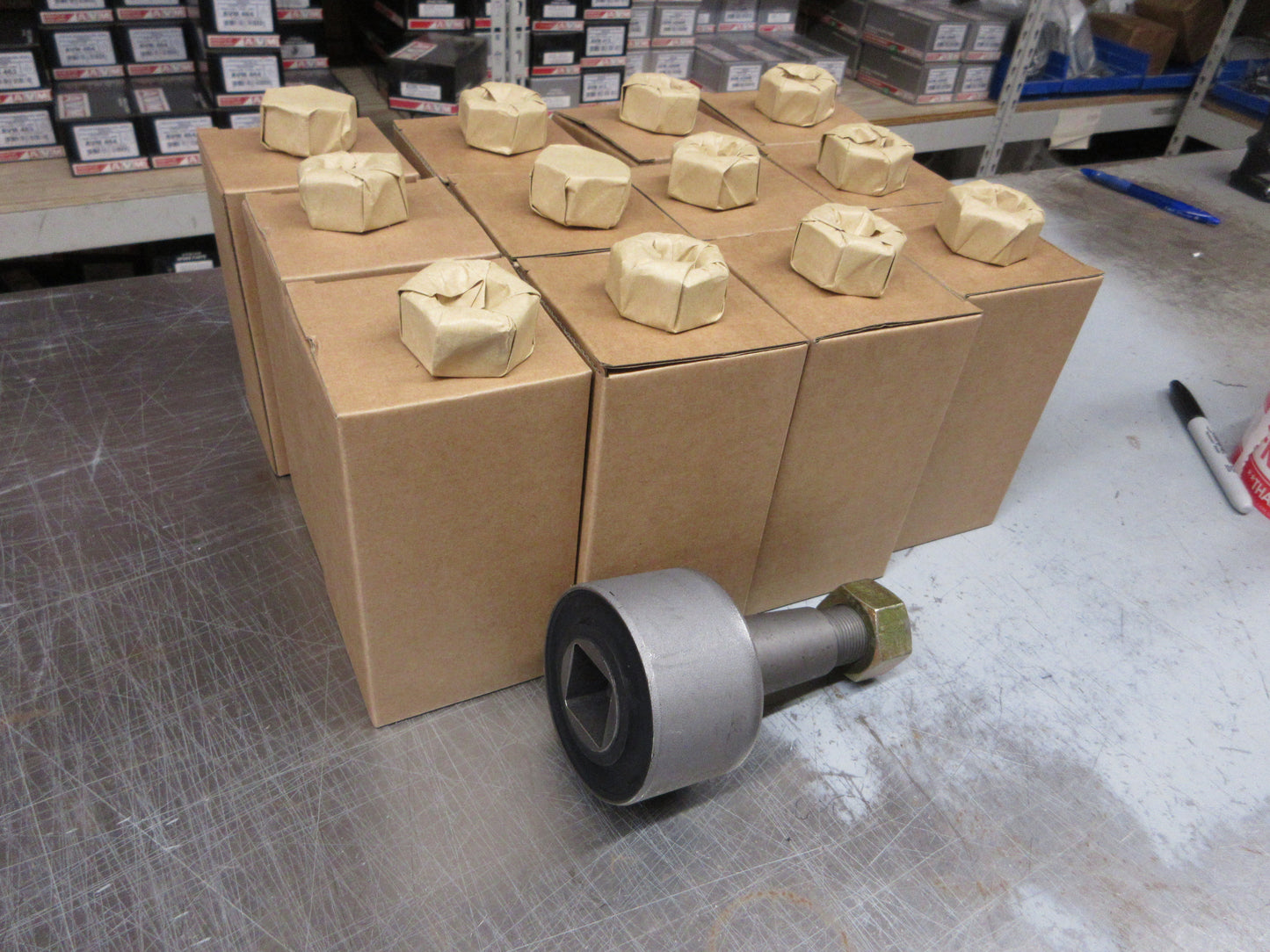 2.5 TON M35A2 PAIR OF NEW TORQUE ROD ENDS 7521831 with nuts