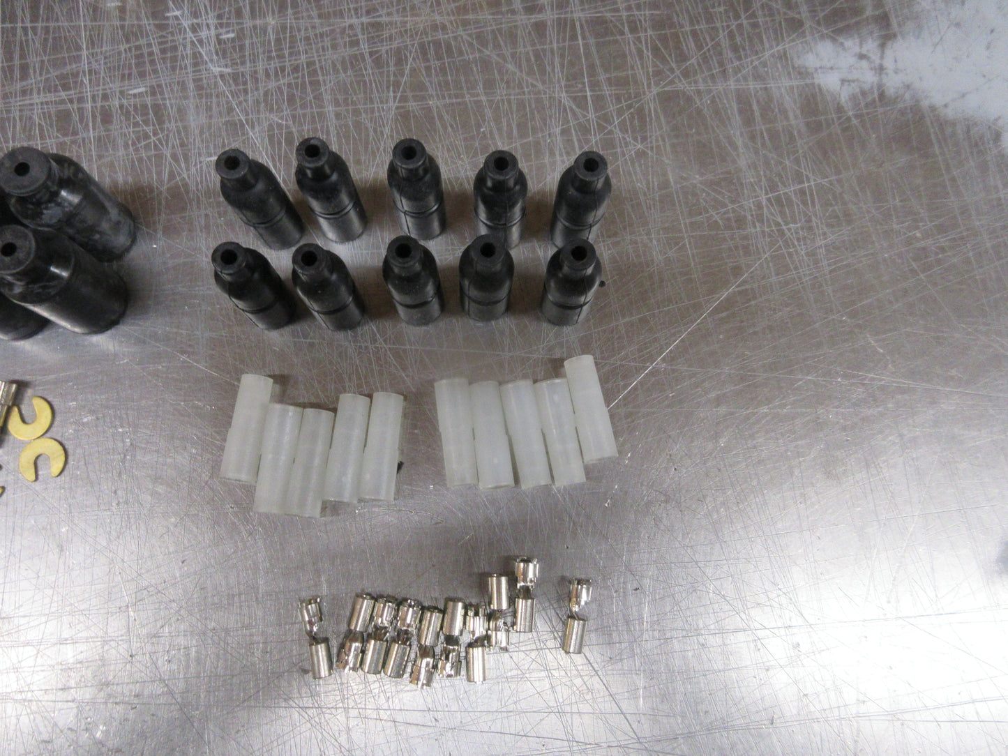 MILITARY TYPE ELECTRICAL CONNECTORS 10 FEMALE and 10 MALE 14 GAUGE