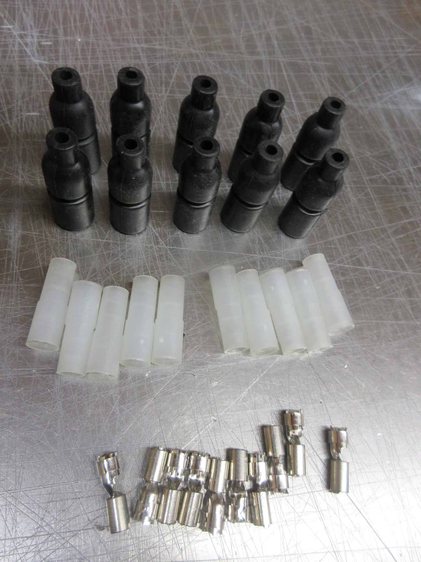 MILITARY TYPE ELECTRICAL CONNECTORS 10 FEMALE and 10 MALE 14 GAUGE