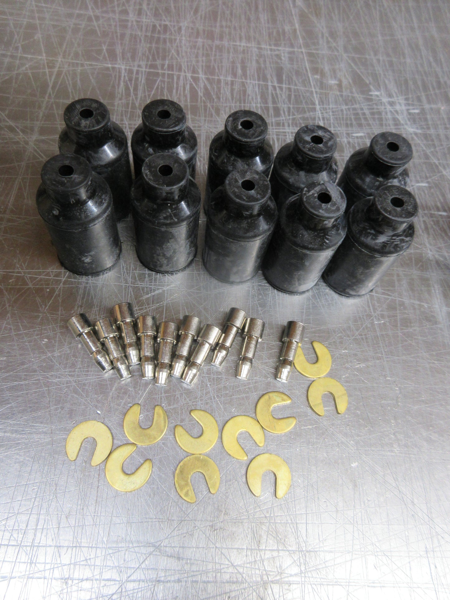 MILITARY TYPE ELECTRICAL CONNECTORS 10 FEMALE and 10 MALE 14 GAUGE