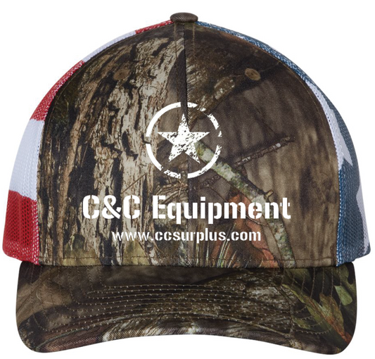 C&C Equipment - Richardson Mossy Oak Camo Cap