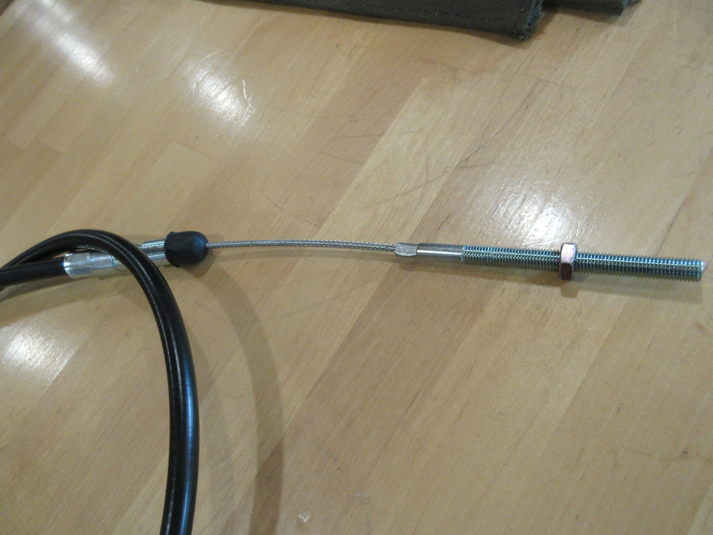 Old style M35A2 parking brake cable
