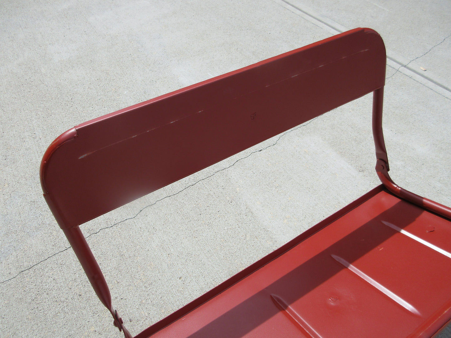 GPW Rear Seat Frame with "f" script
