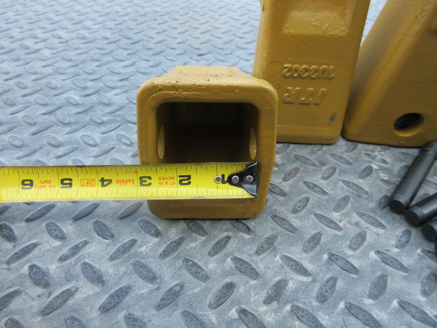 Set of 5- 1U3302 Cat Style Bucket Teeth Tooth & 9J2308 Pin 8E6259 Retainer Excavator