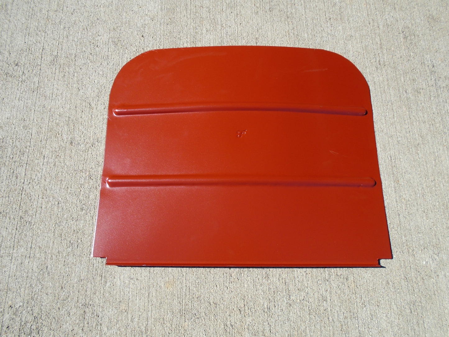 GPW Upper Seat Back Pan Driver or Passenger Side "F" marked