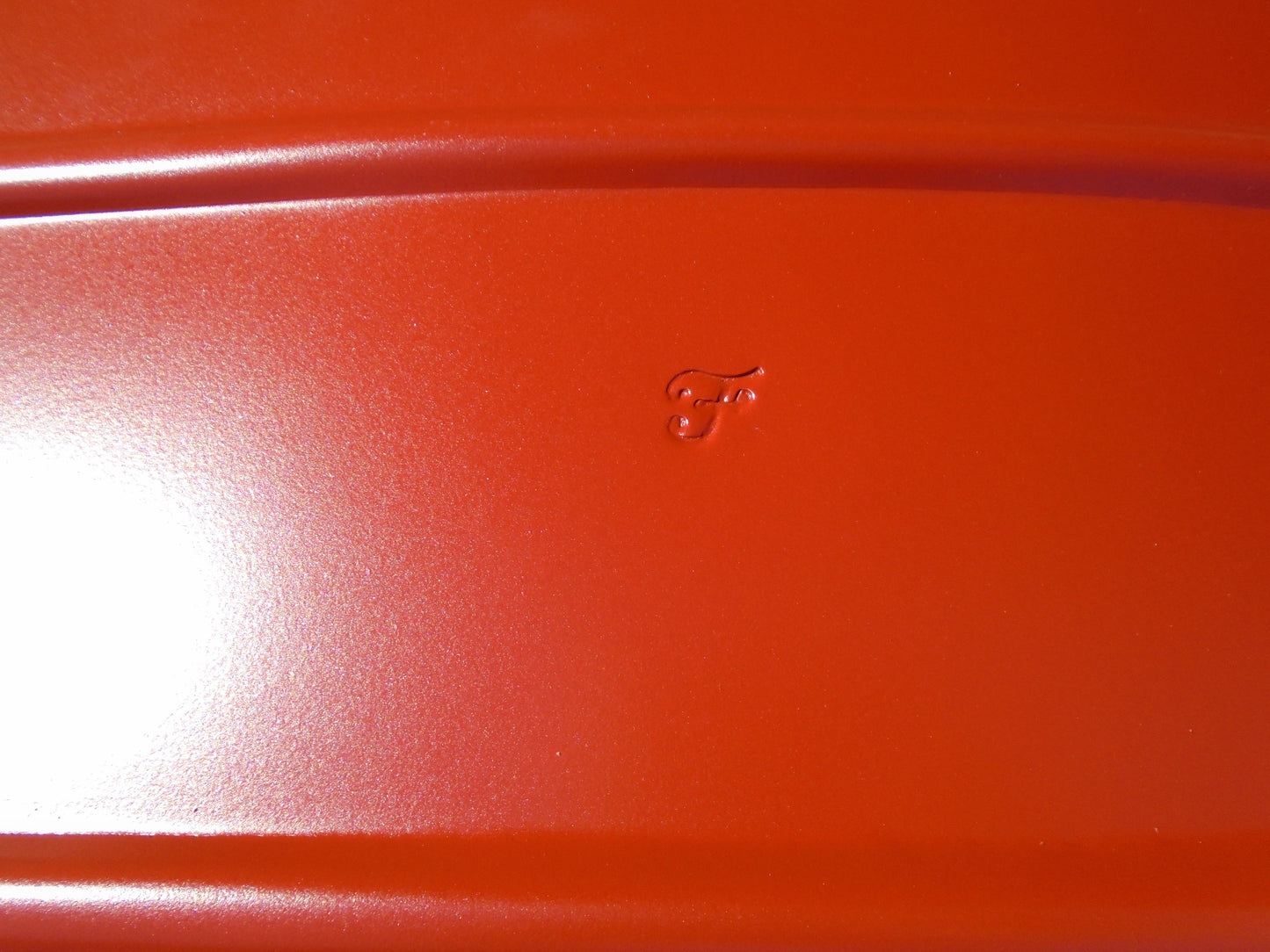GPW Upper Seat Back Pan Driver or Passenger Side "F" marked