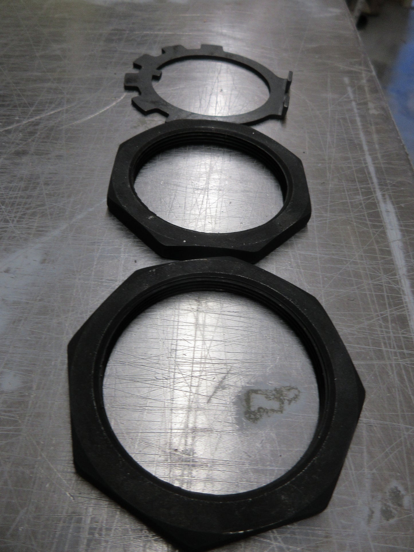 2.5 TON AXLE SPINDLE NUT KIT M35 ROCKWELL