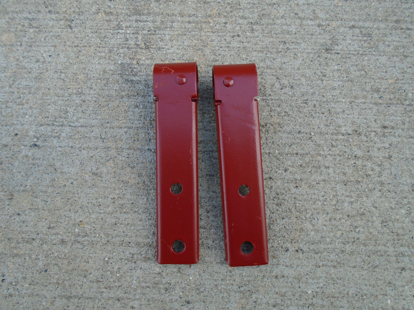 Pair of Front Top Bow Stowage Pivot Brackets fits willys MB GPW