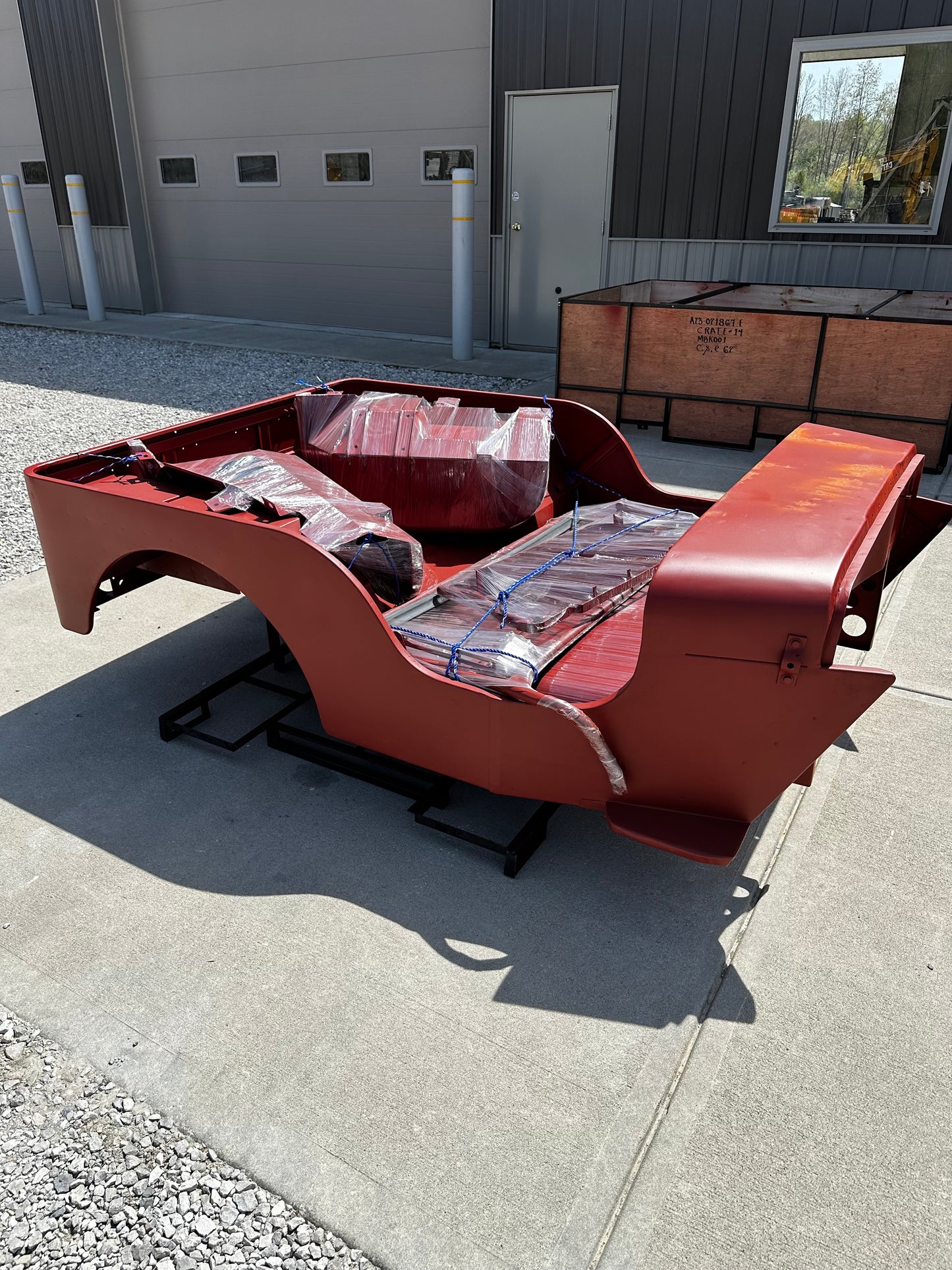 MB WILLYS SLAT GRILL BODY KIT