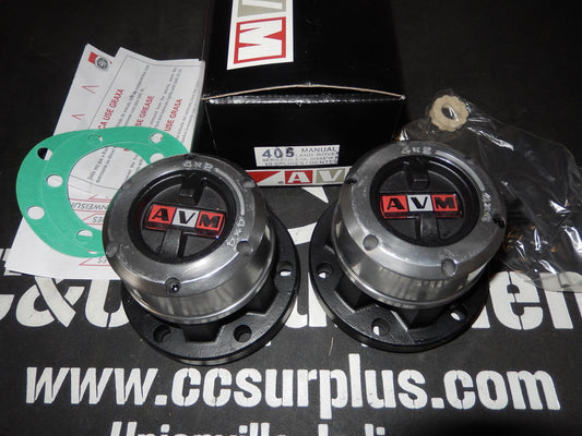 AVM 405 Locking hubs outs LAND ROVER SERIES 1, 11, 111, 88" W.B. FREE WHEELING