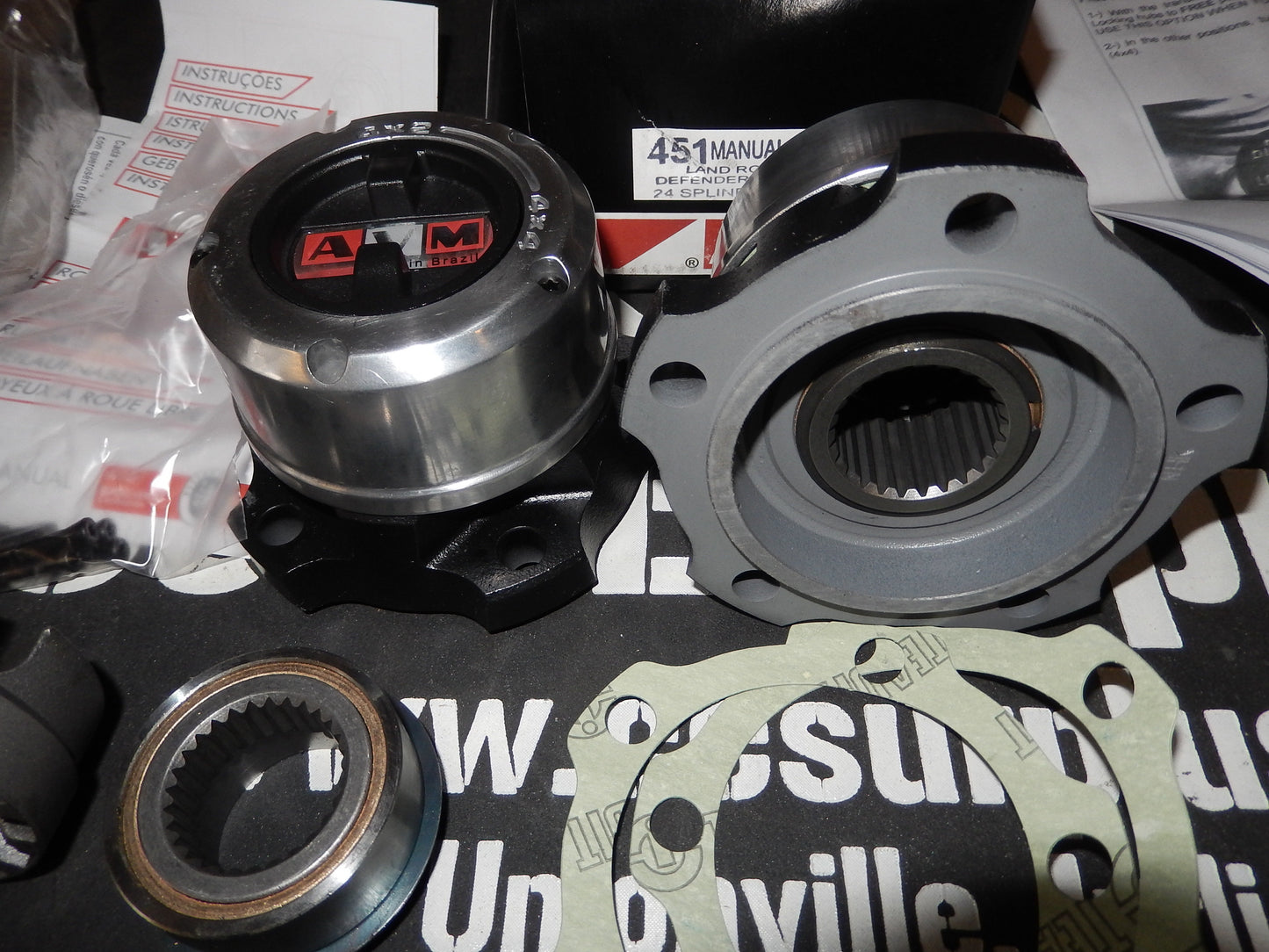 AVM 451 Locking hubs outs LAND ROVER Defender Discovery 1994 + Conversion Kit PT