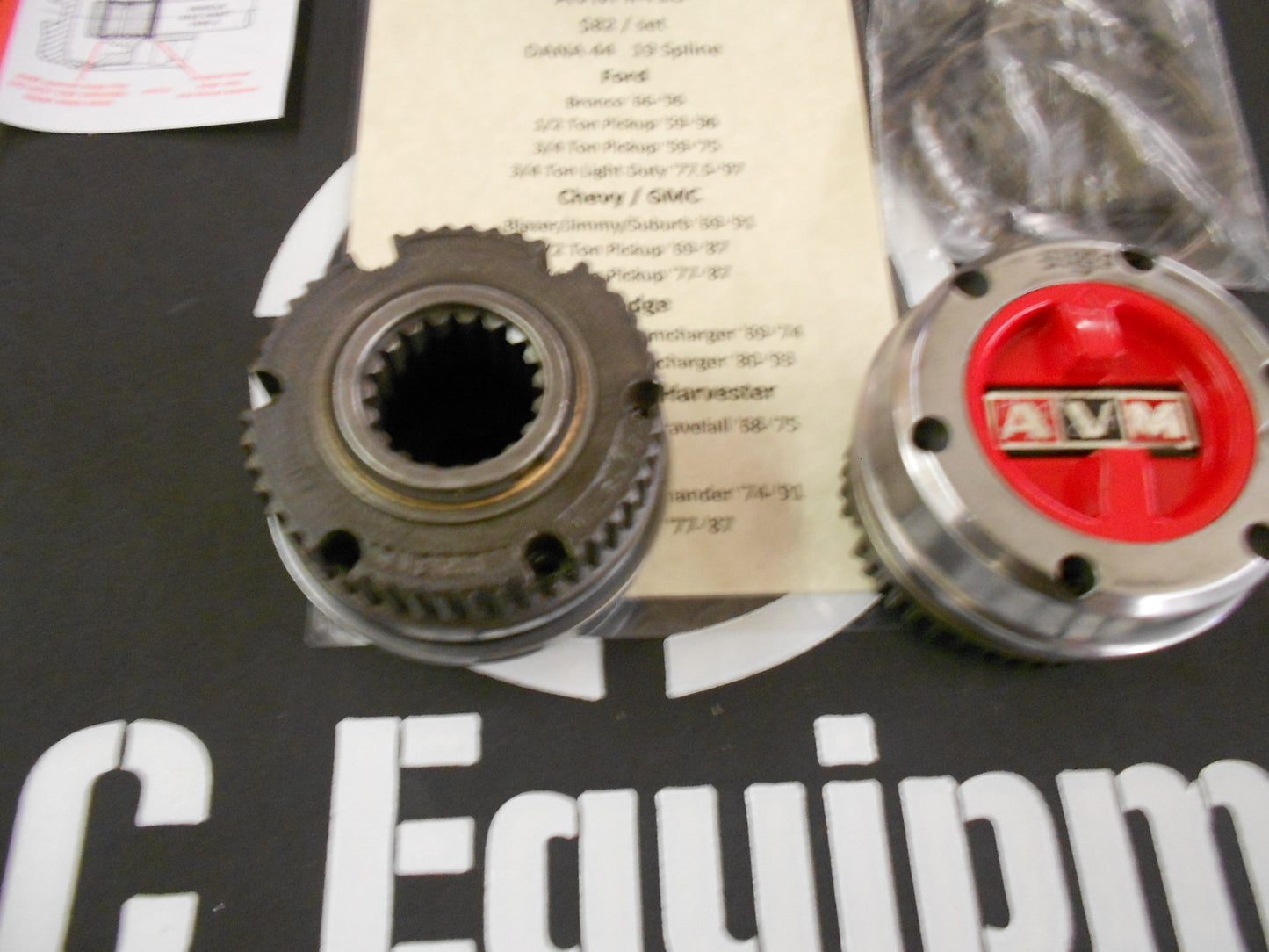 AVM 418 Locking hubs Ford Chevy Dodge Dana 44