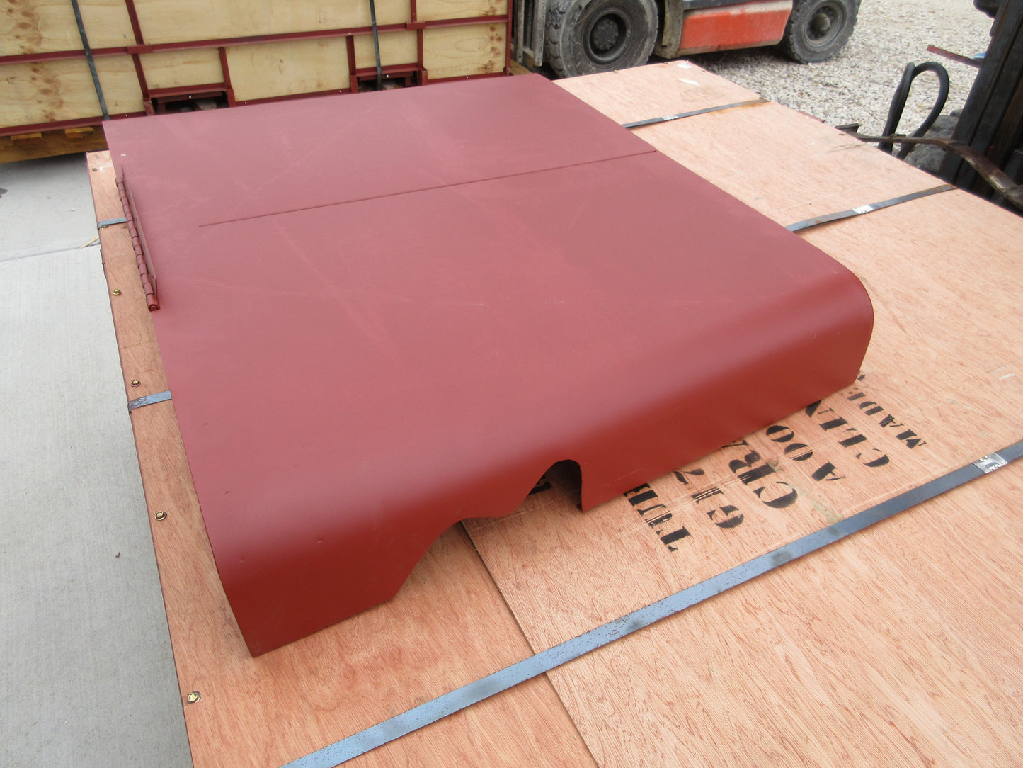 1950 -1952 M38 BODY HOOD WILLYS Kaiser JEEP MHA003 CJ2A