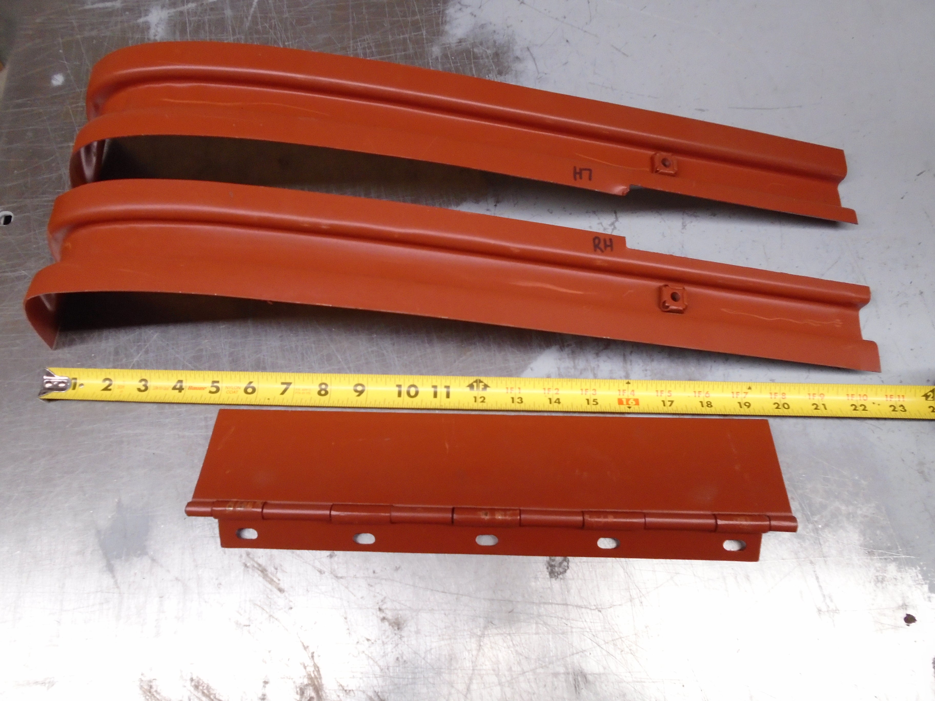 MOPAR 1945-1995 Jeep CJ Seat Track Battery Tray Fender Braces Hood Hinge Bolts Kit