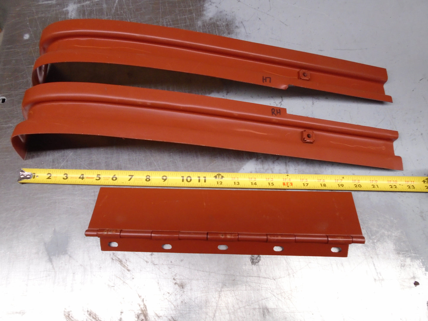 Willys MB GPW Hood Repair Braces and Hinge