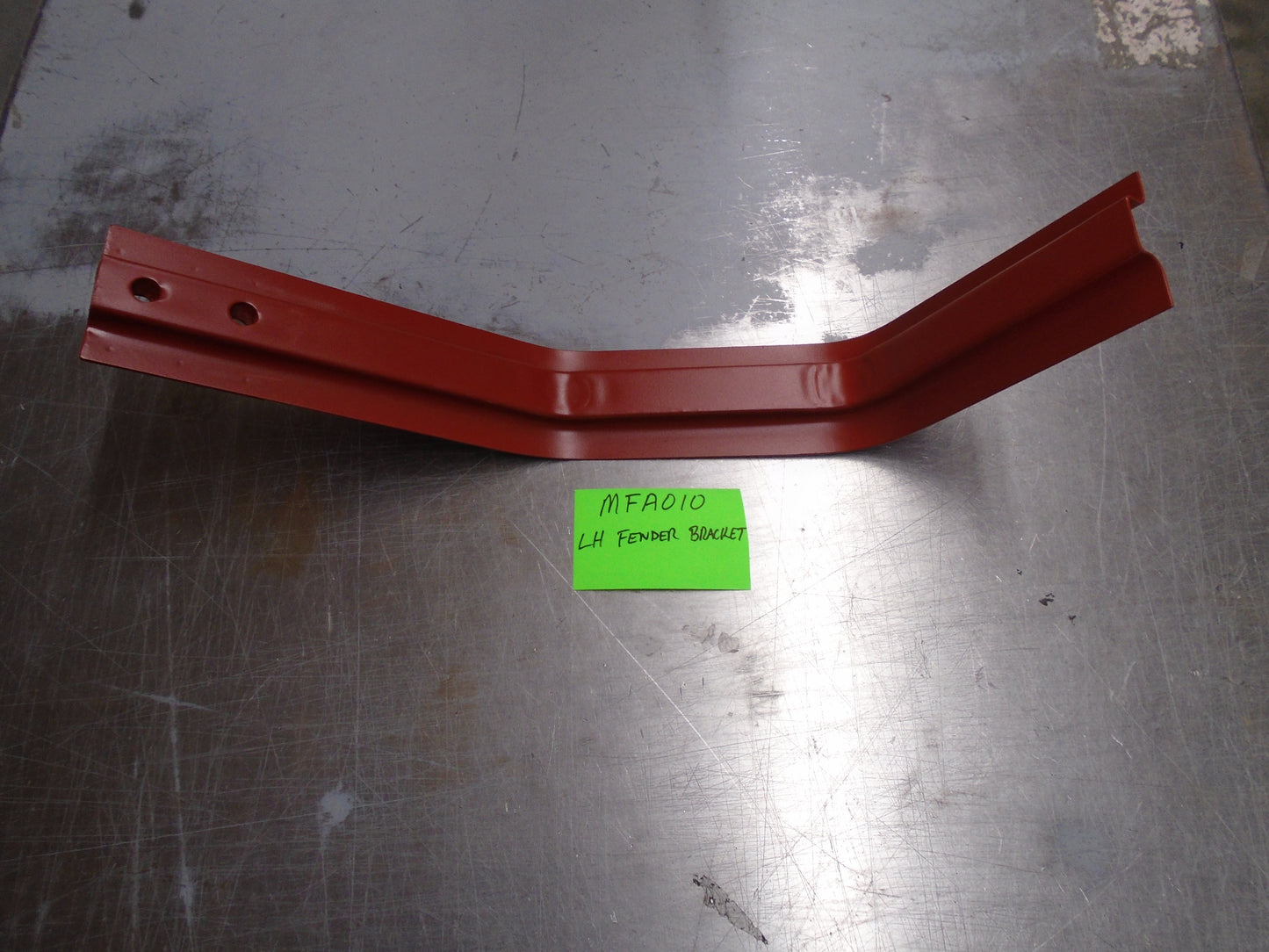 MB GPW CJ2A CJ3A CJ3B M38 FLAT FENDER LEFT HAND REPAIR BRACKET MFA010