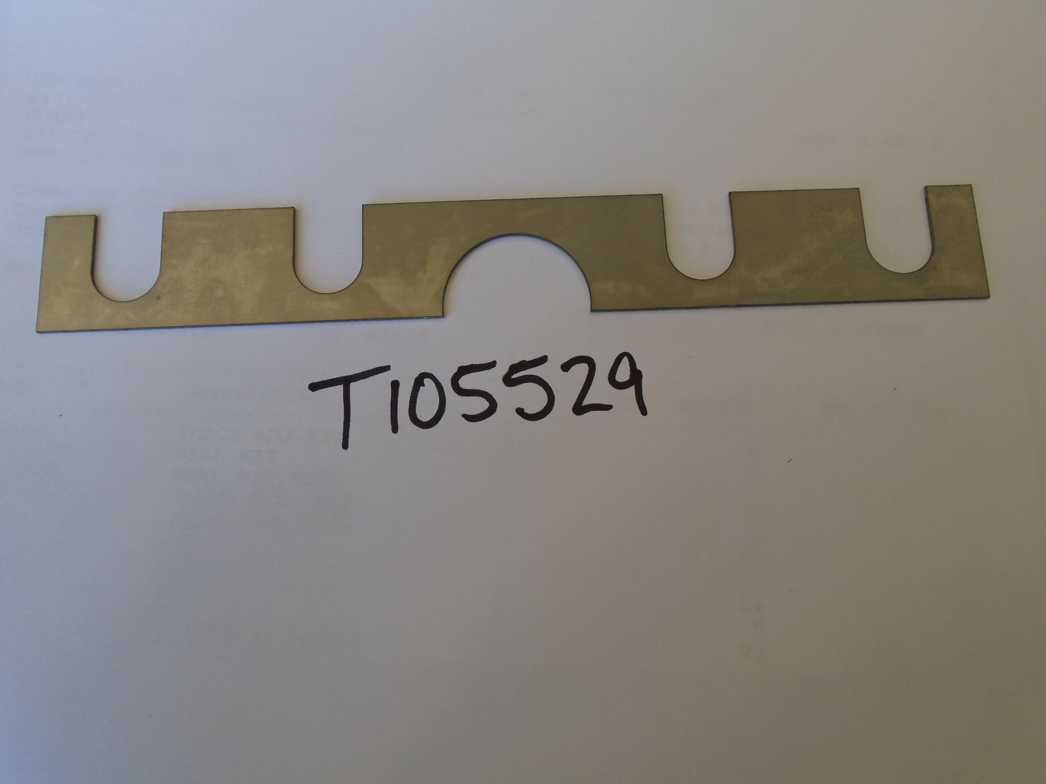 T105529 Idler Guide Shim John Deere 555G 650G Wear Plate – C&C ...