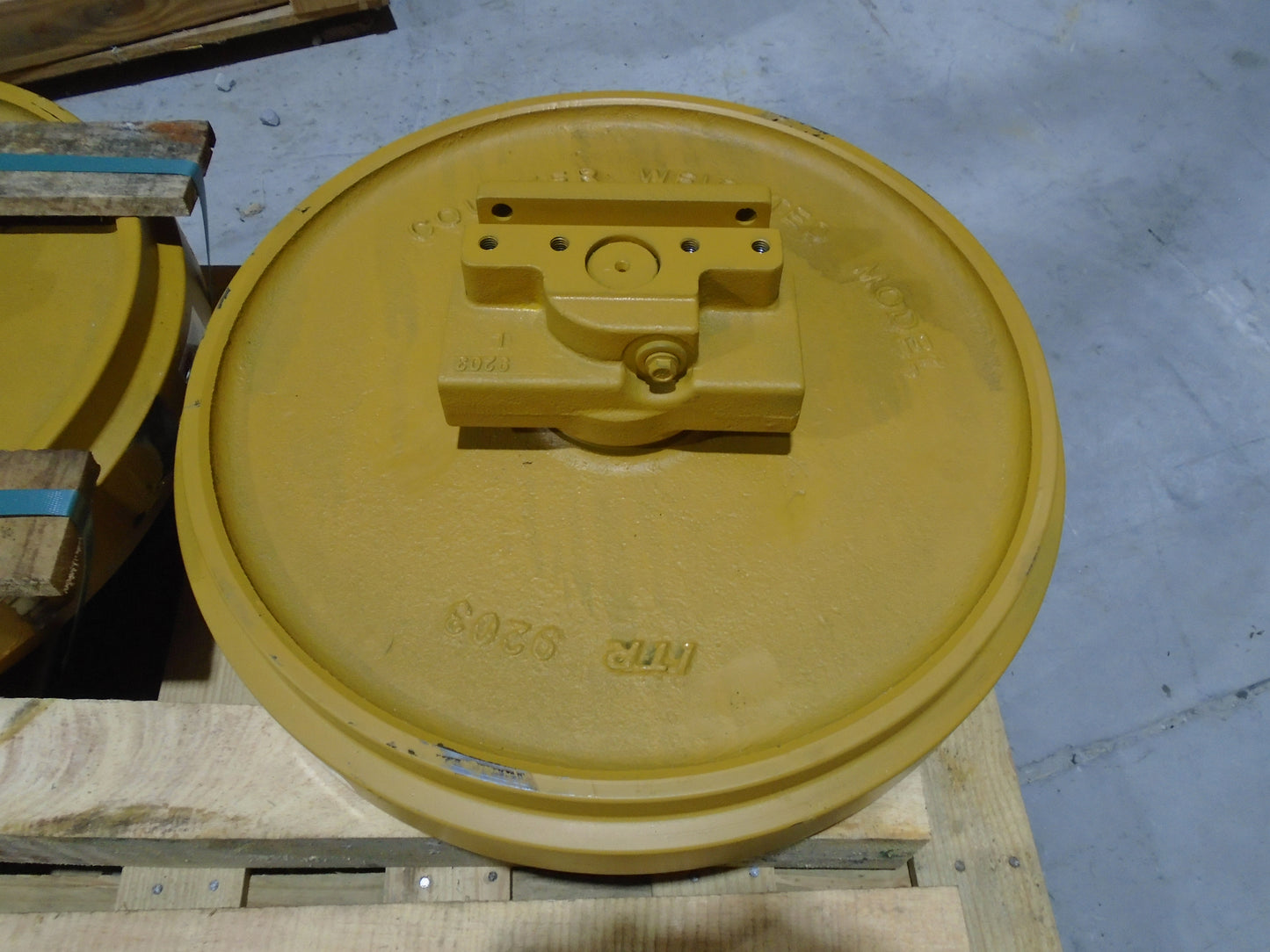 ID1560 John Deere 650G Front Idler with Internal Counterweight AT316128