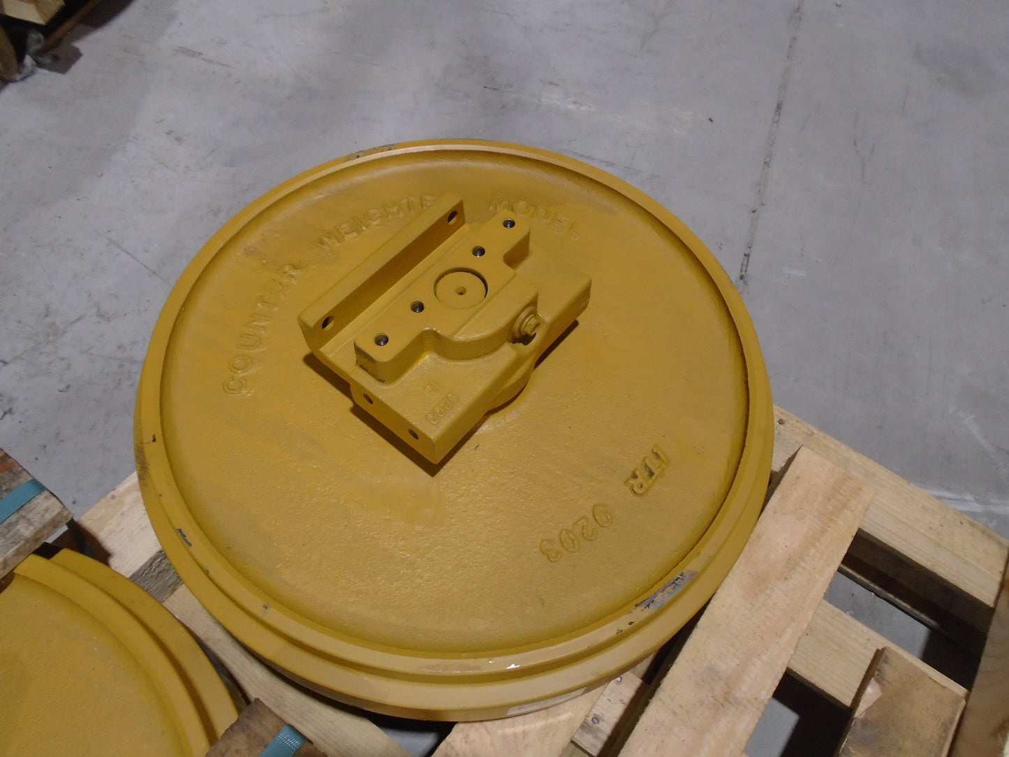 ID1560 John Deere 650G Front Idler with Internal Counterweight AT316128