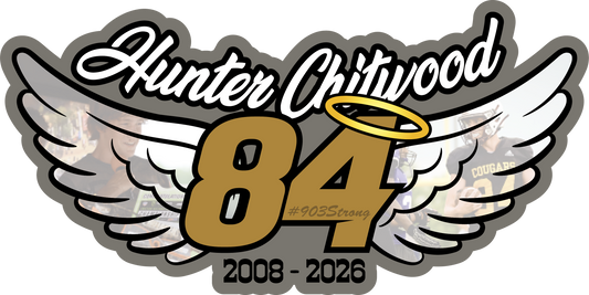 Hunter Chitwood Memorial Decal