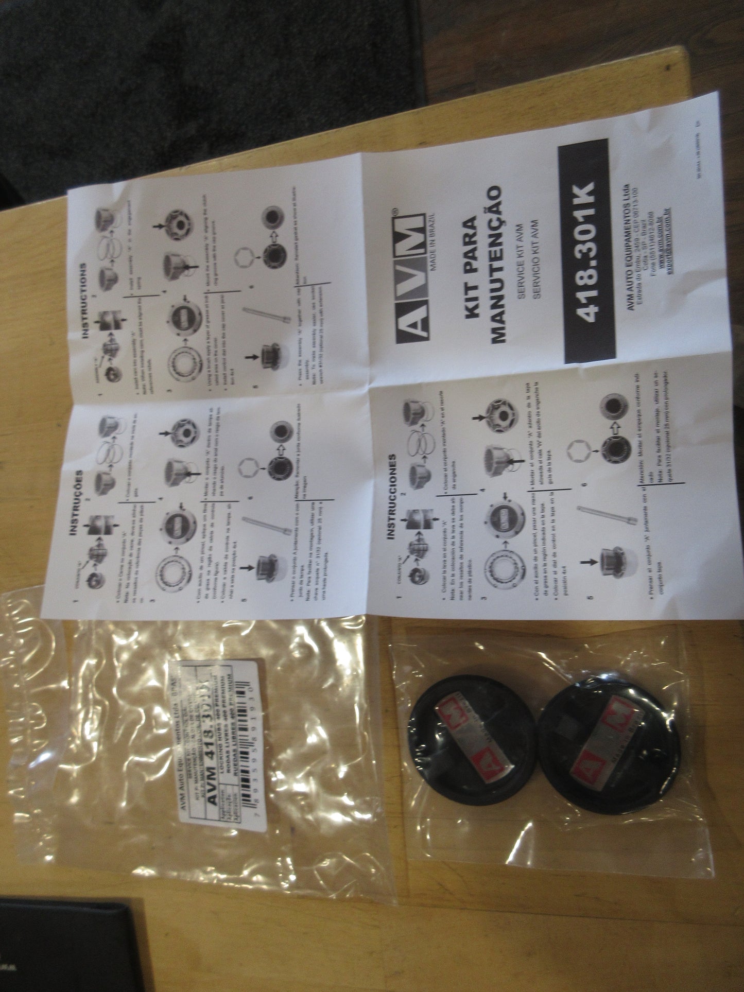 AVM Lockout Cap Dial replacement Black Fits most AVM Premium Hubs and HD hubs