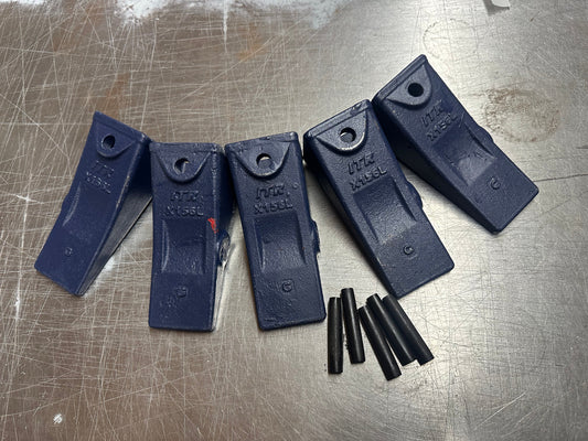 Dirt Teeth Bucket Teeth/Tooth X156 X156S with P156 Roll Pins QTY5