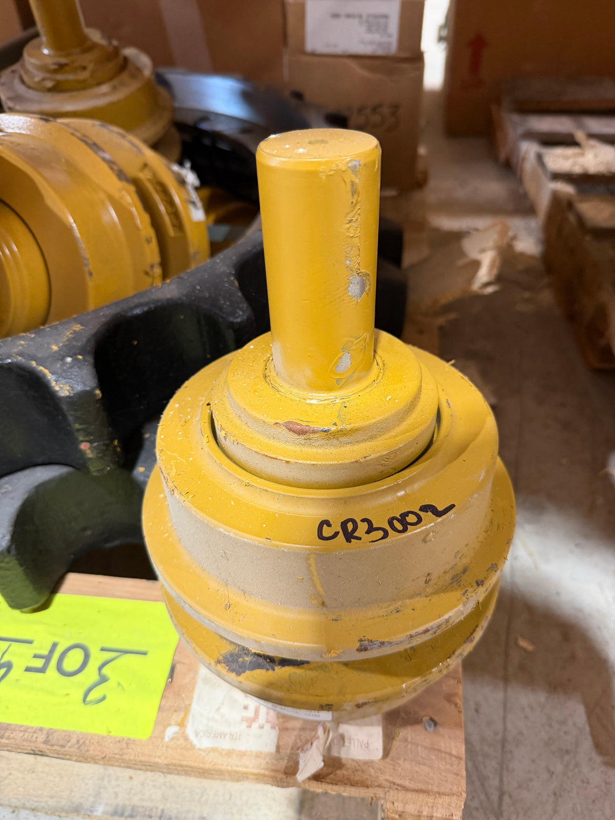 CR3002 John Deere 450 455 550 555 Clamp Style Top Carrier Roller