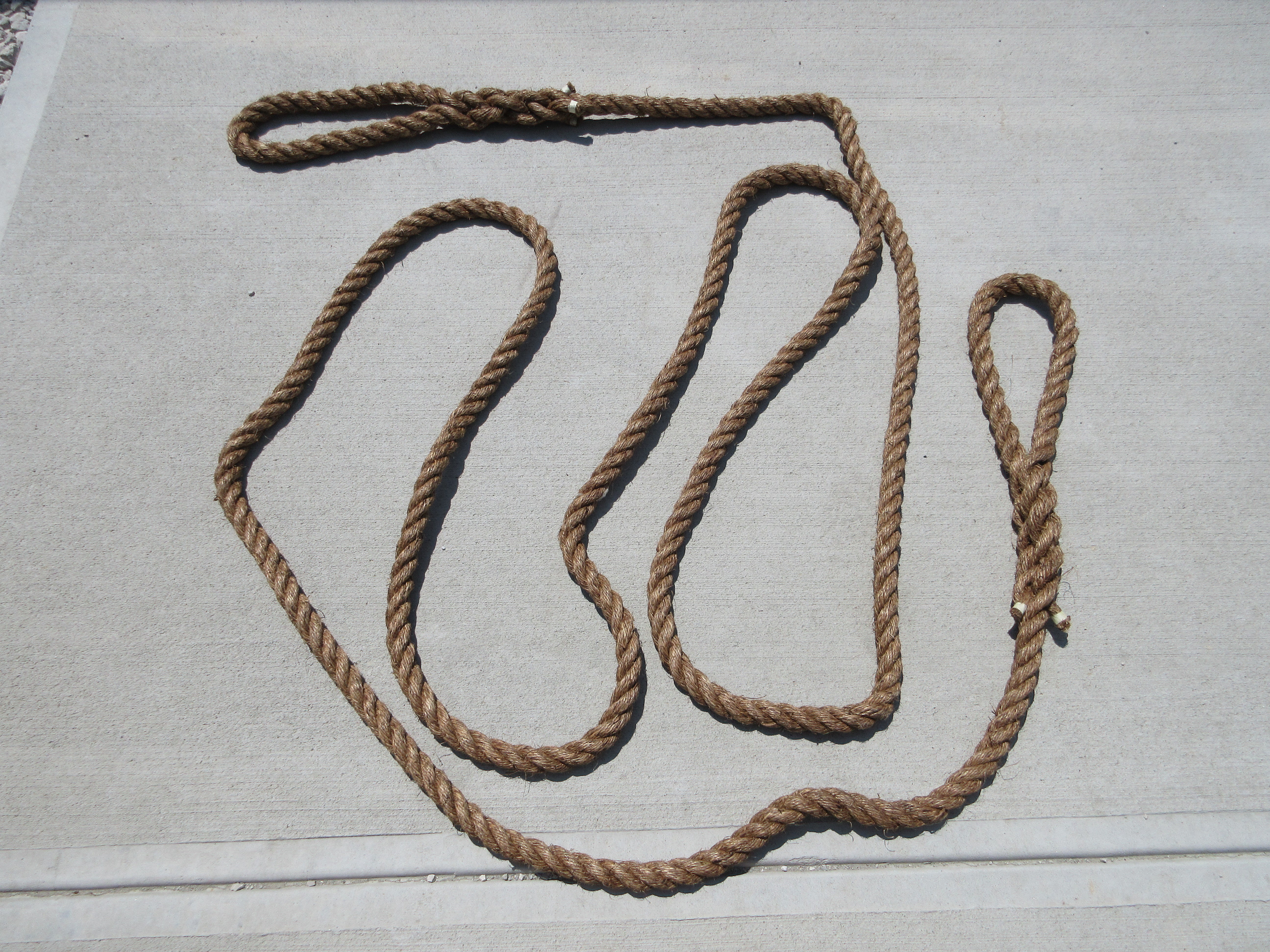 Anilla Ropes Manilla Braided Tow Rope – C&C Equipment LLC