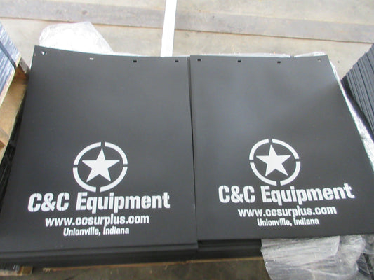 C&C Equipment Mud Flaps 24x18-24-30-36 Truck dump 5 ton M939 M813