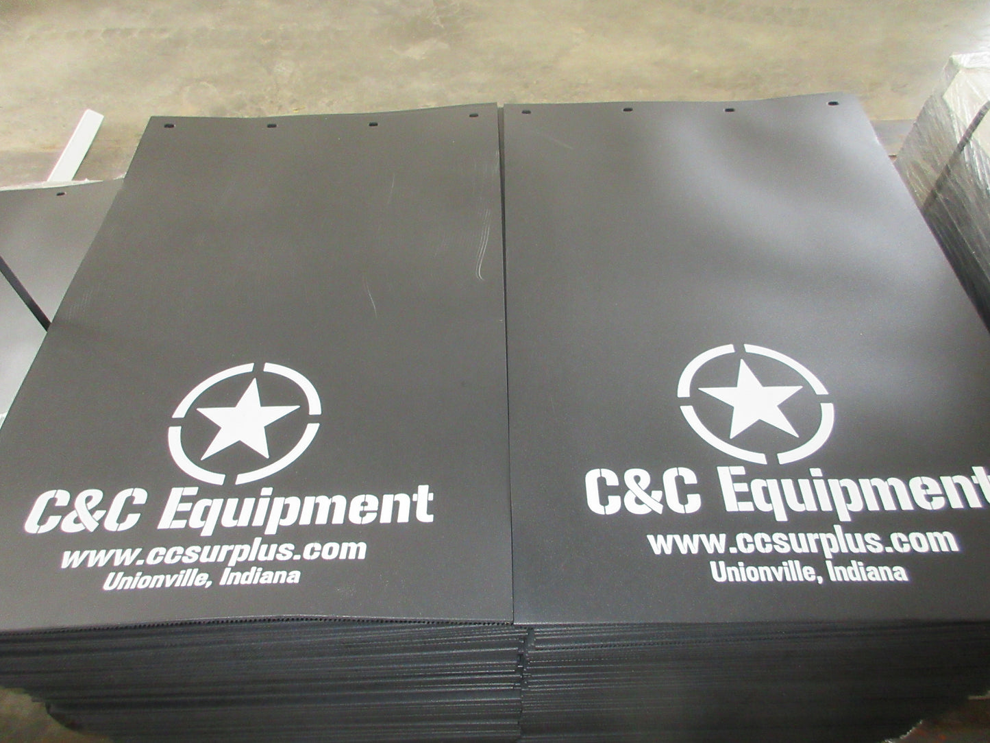 C&C Equipment Mud Flaps 24x18-24-30-36 Truck dump 5 ton M939 M813