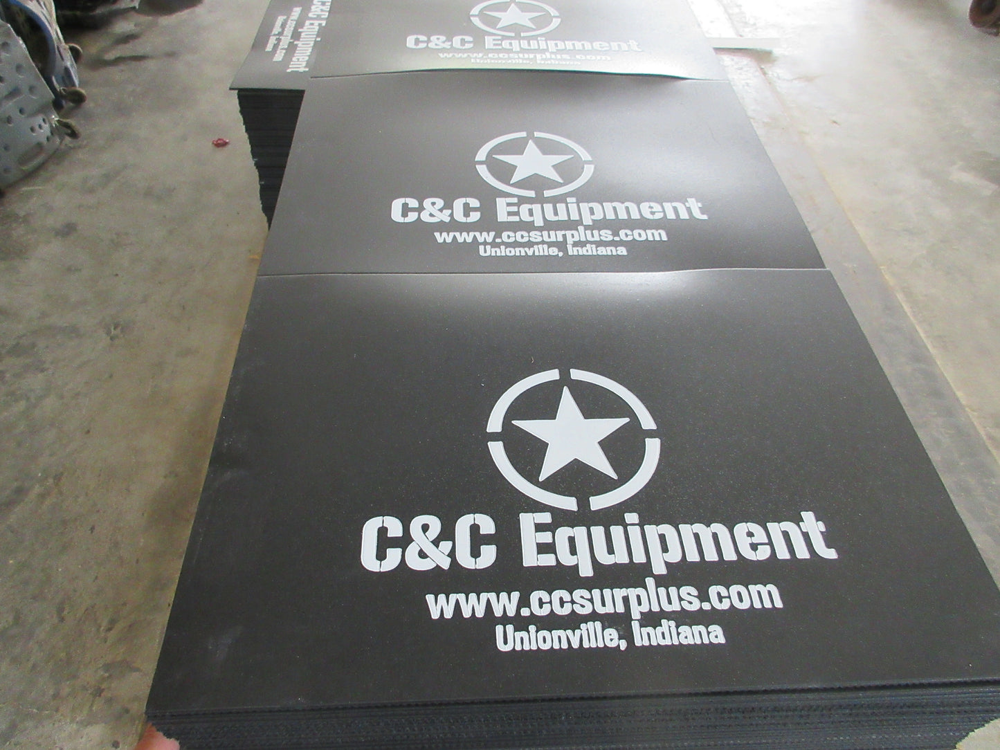 C&C Equipment Mud Flaps 24x18-24-30-36 Truck dump 5 ton M939 M813