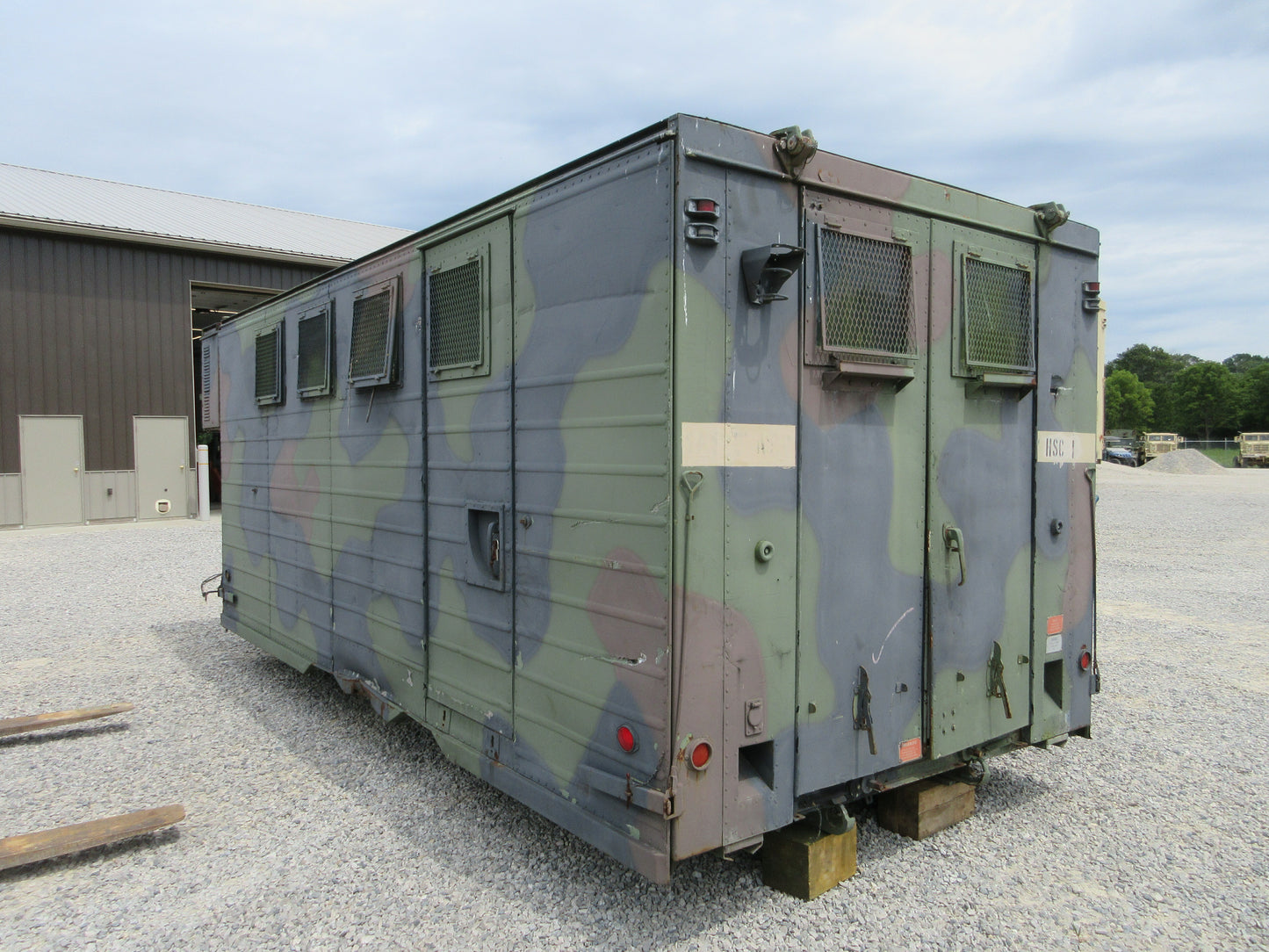 M934 A1 A2 Expandable bodys beds Communication Camper Shed storage