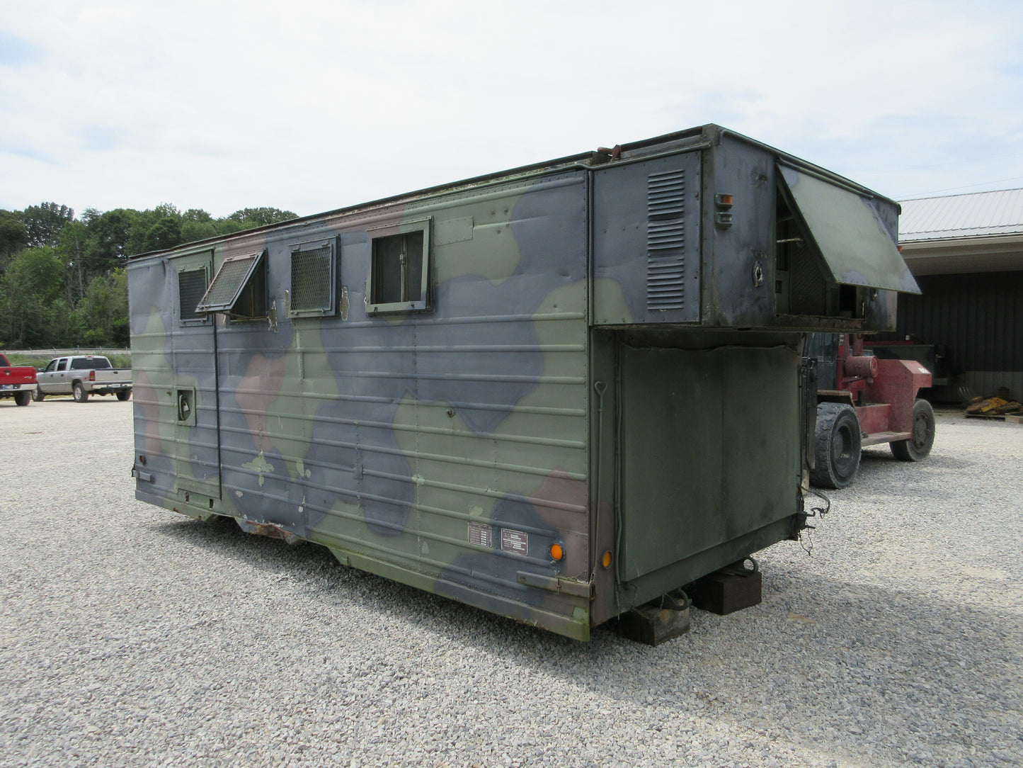 M934 A1 A2 Expandable bodys beds Communication Camper Shed storage