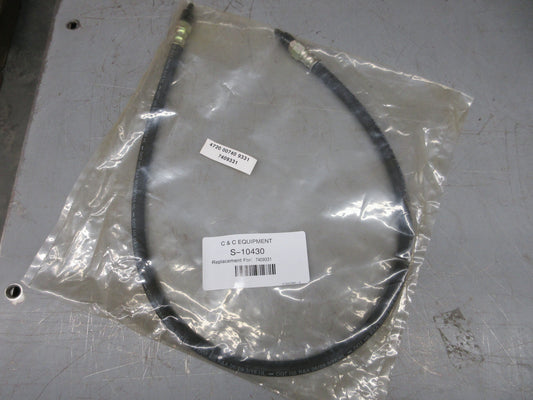 5 TON M809 M54 NEW REAR AXLE BRAKE HOSE 7409331 M818 RUBBER LINE