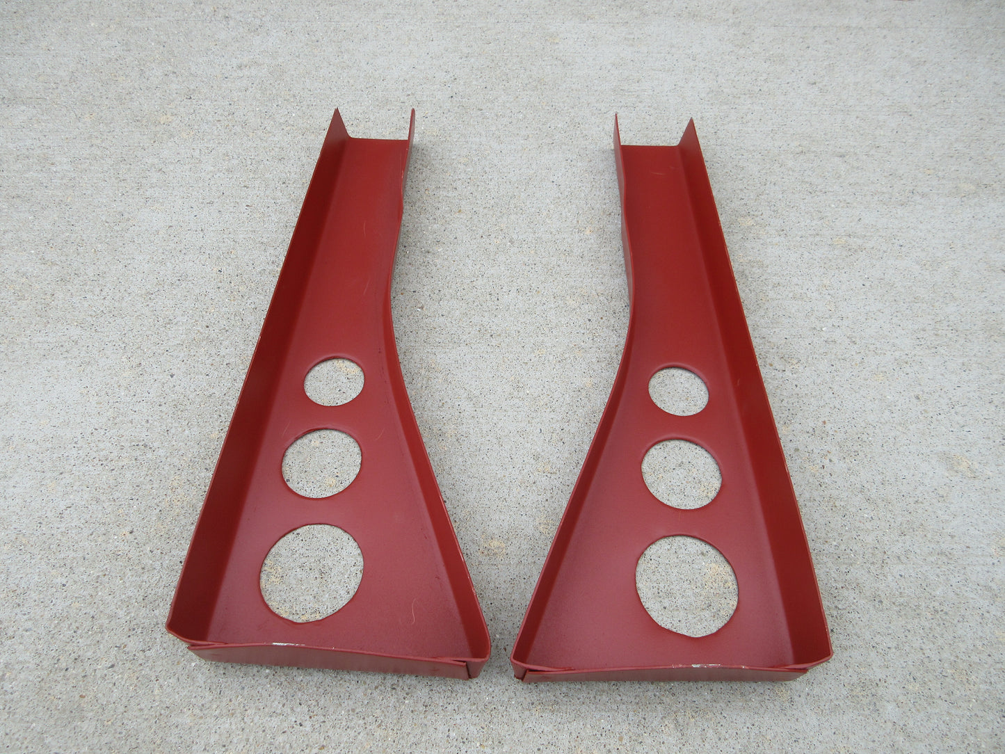 CJ2A CJ3A MB GPW M38 Pair of Cowl Support Brackets