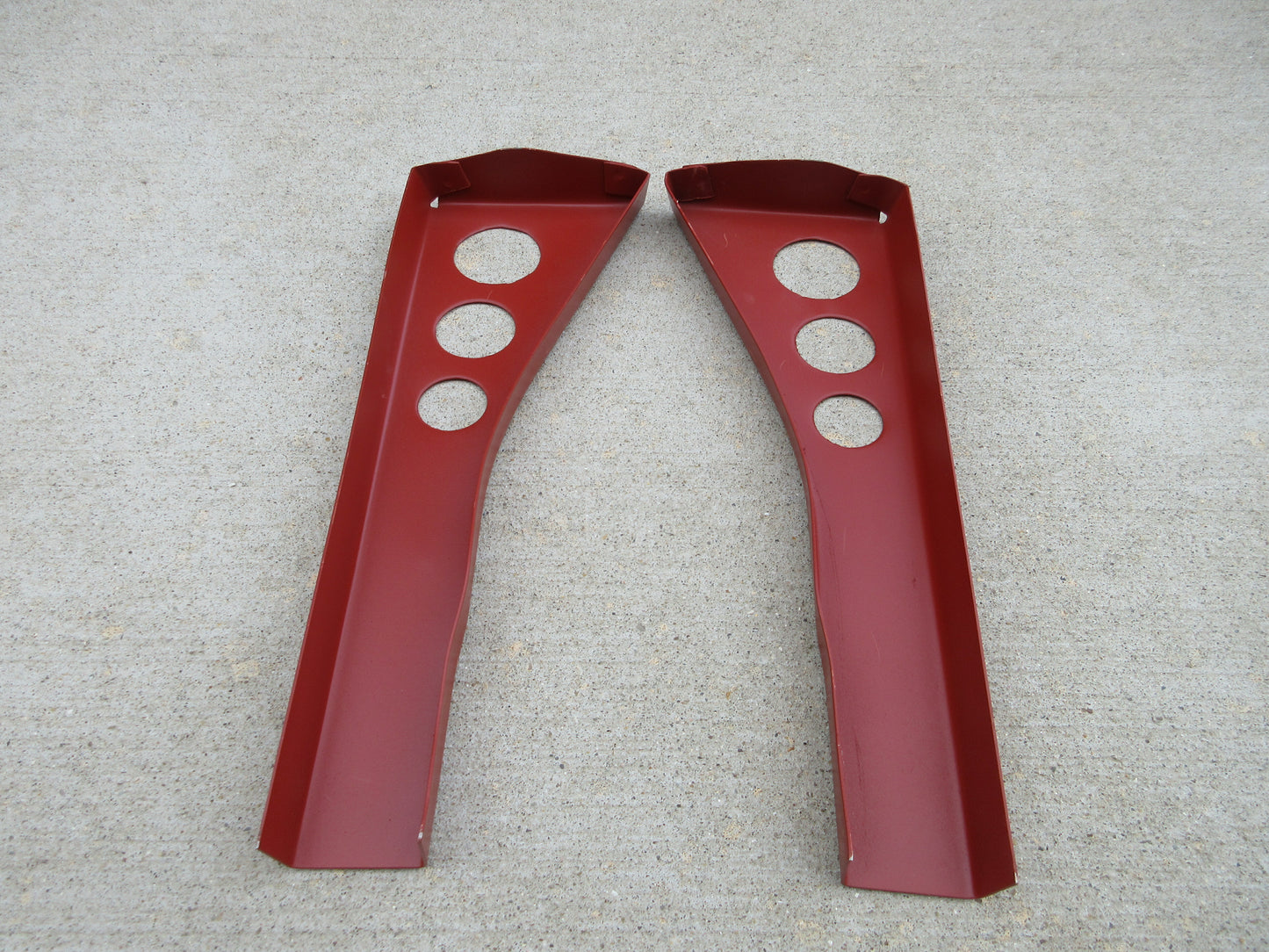 CJ2A CJ3A MB GPW M38 Pair of Cowl Support Brackets