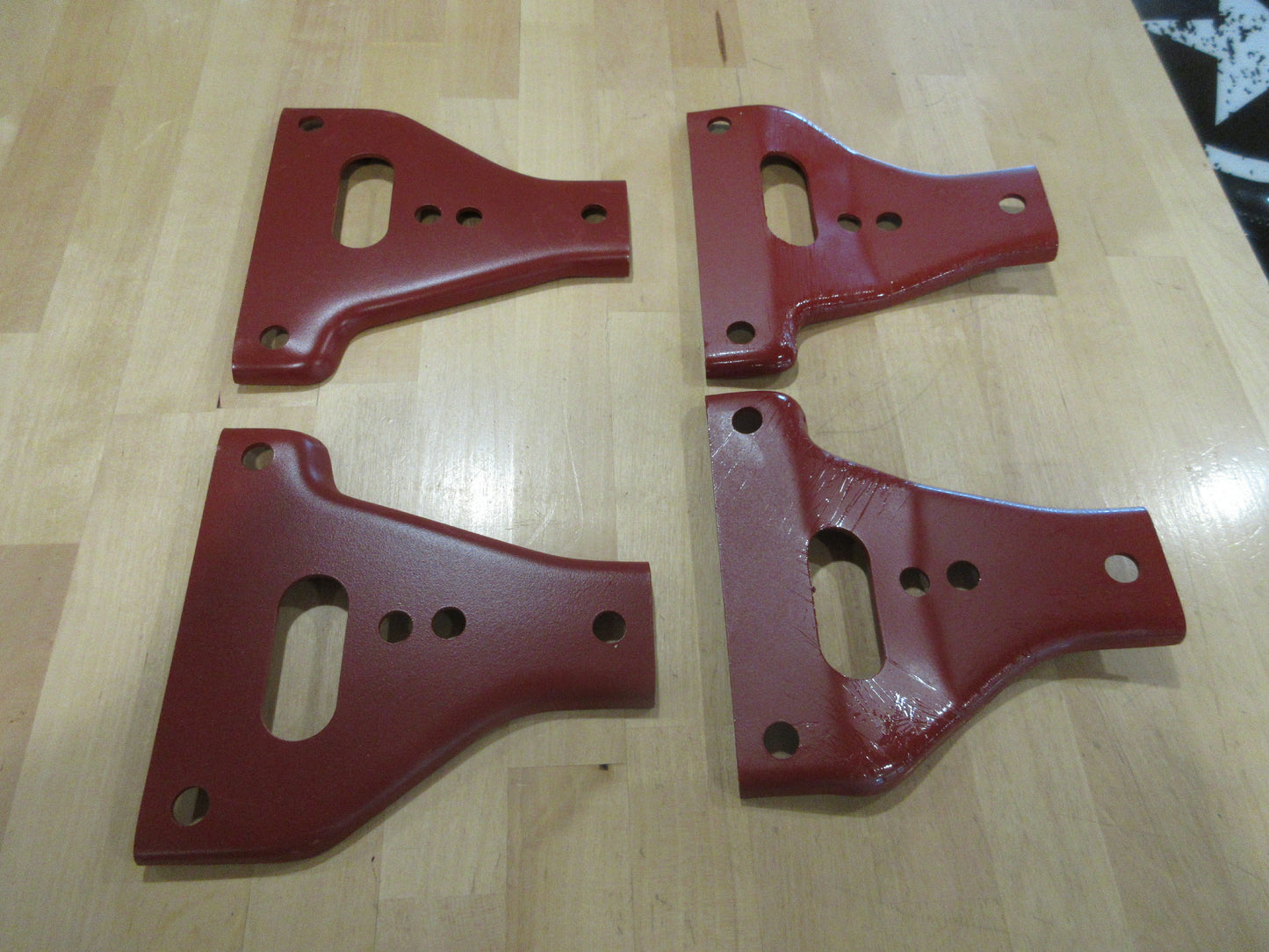 Front Bumper Gusset Kit 4 Brackets