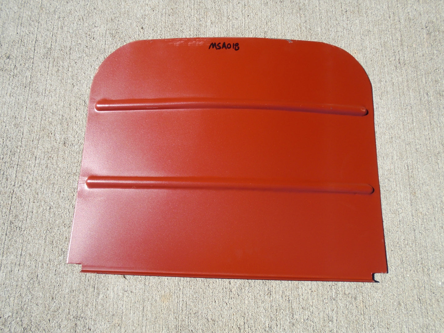 MB GPW Driver or Passenger Upper Seat Back Pan