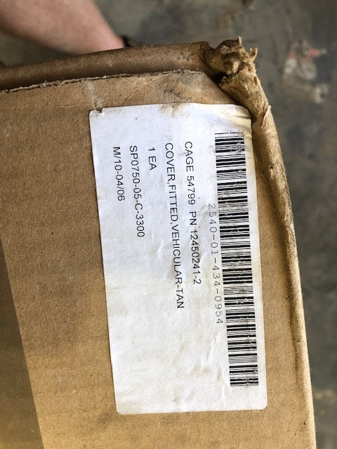12 Ft Tan M35 Cargo cover NOS M35A2 M35A3