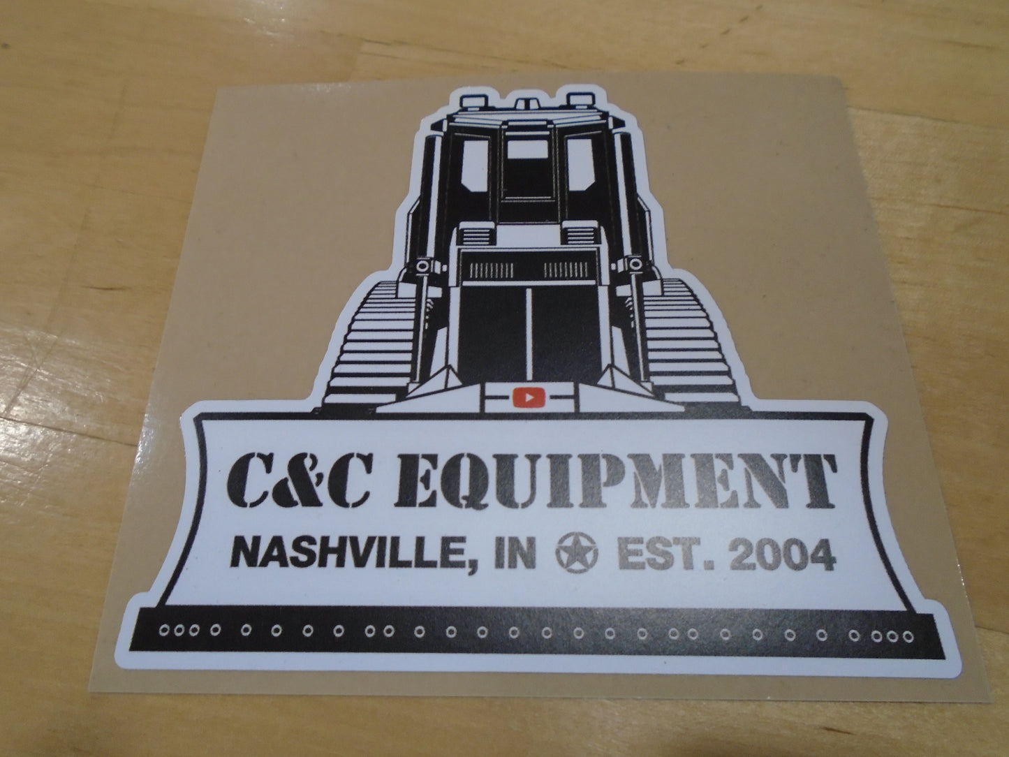 C&C Equipment YouTube Decals