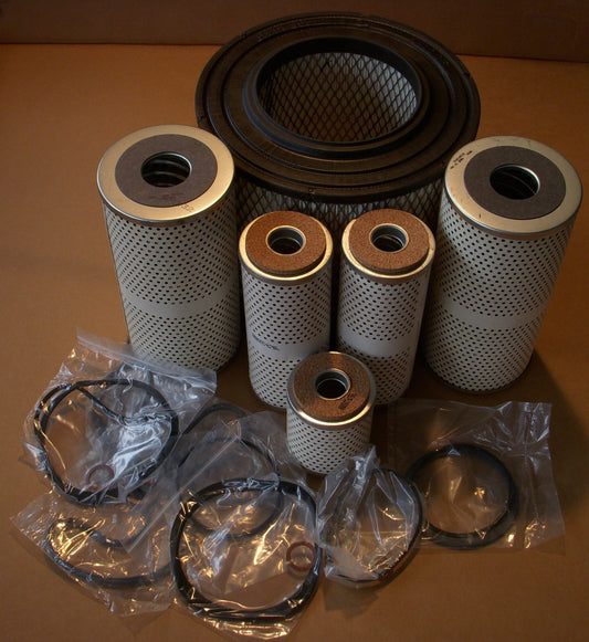 Complete M35A2 multi fuel filter kit with air filter