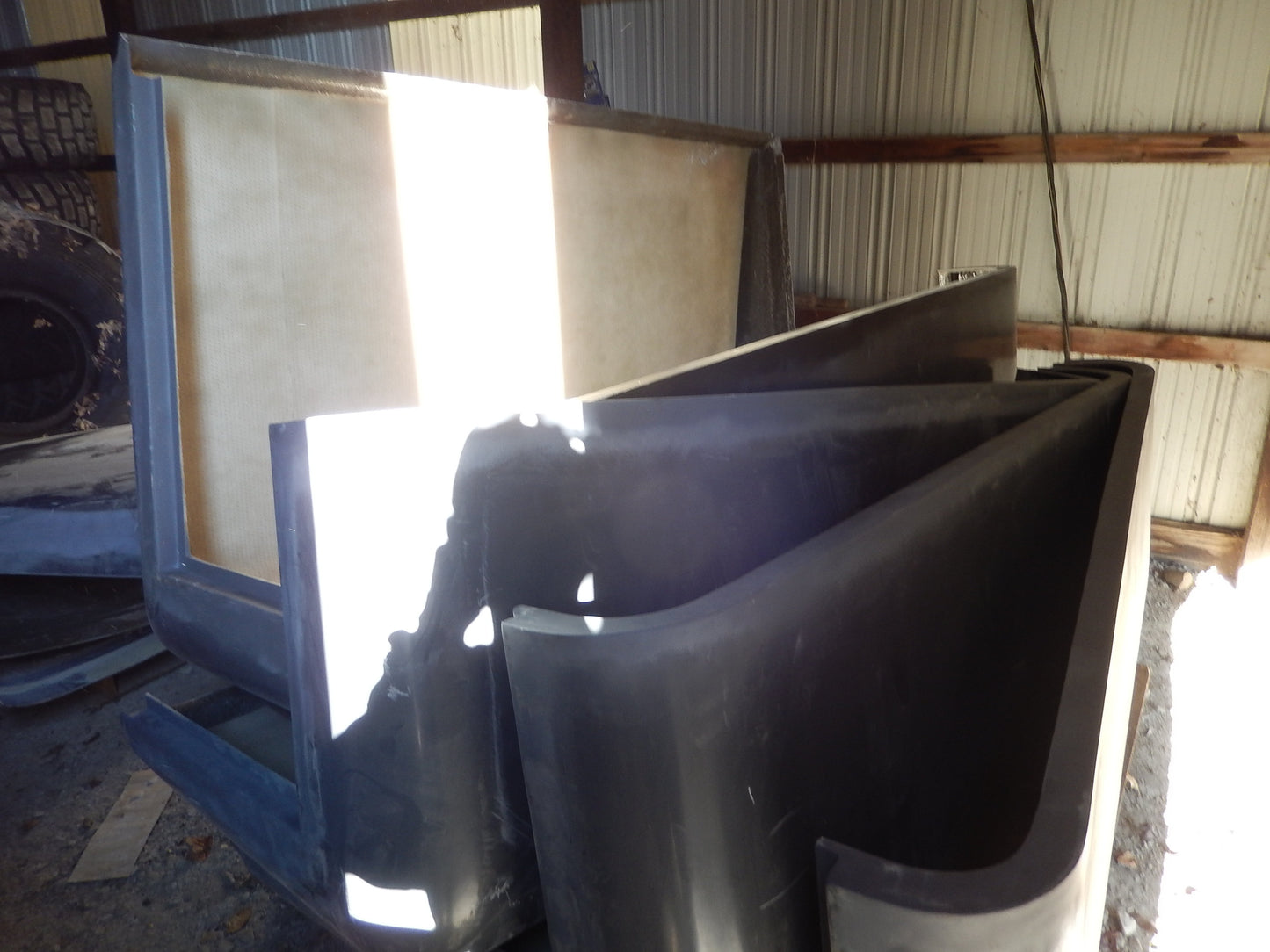 New Fiberglass hard top for the M900 series trucks 5 ton