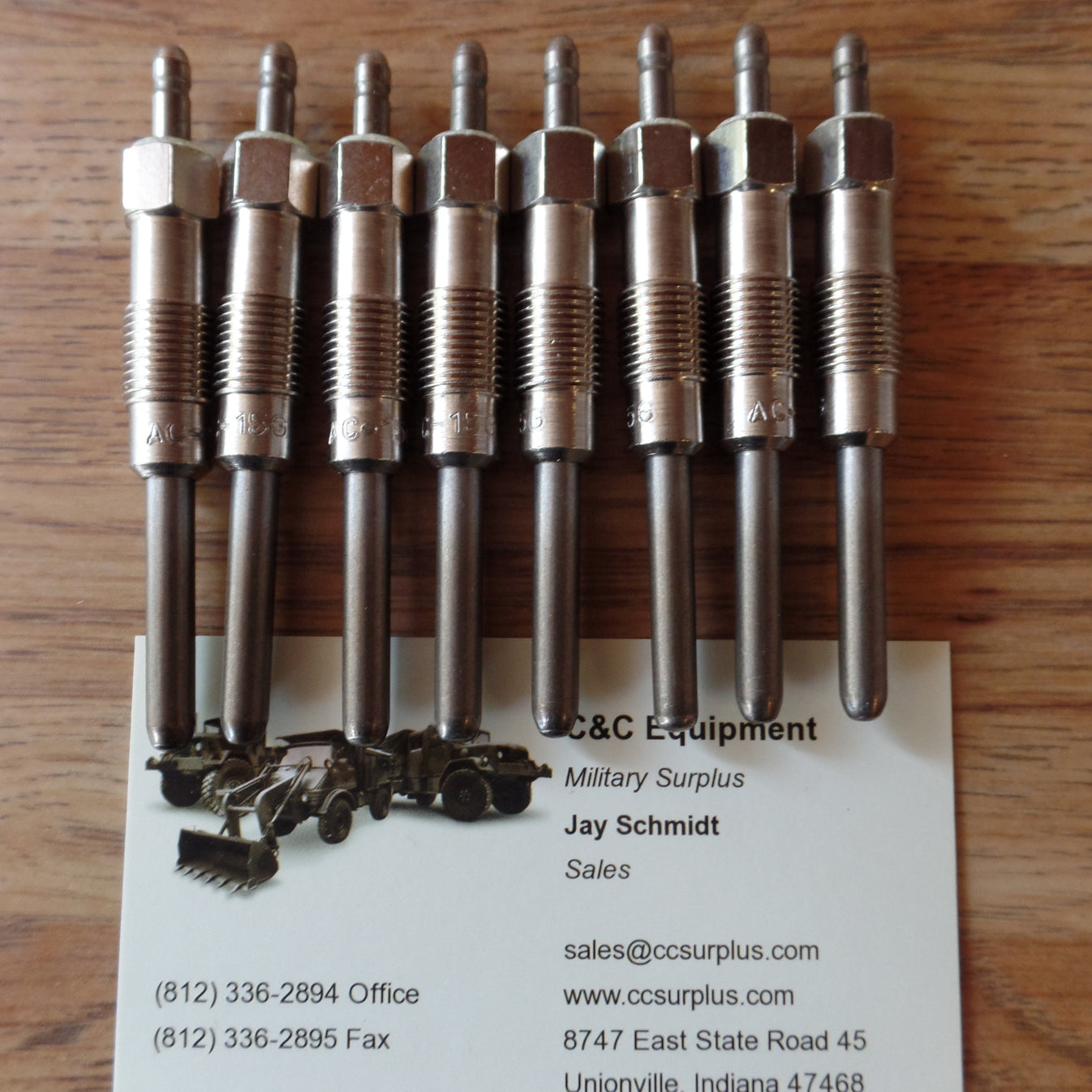 Humvee HMMWV Premium Dual Coil Glow Plugs 6.5L 6.2 Diesel Military m998