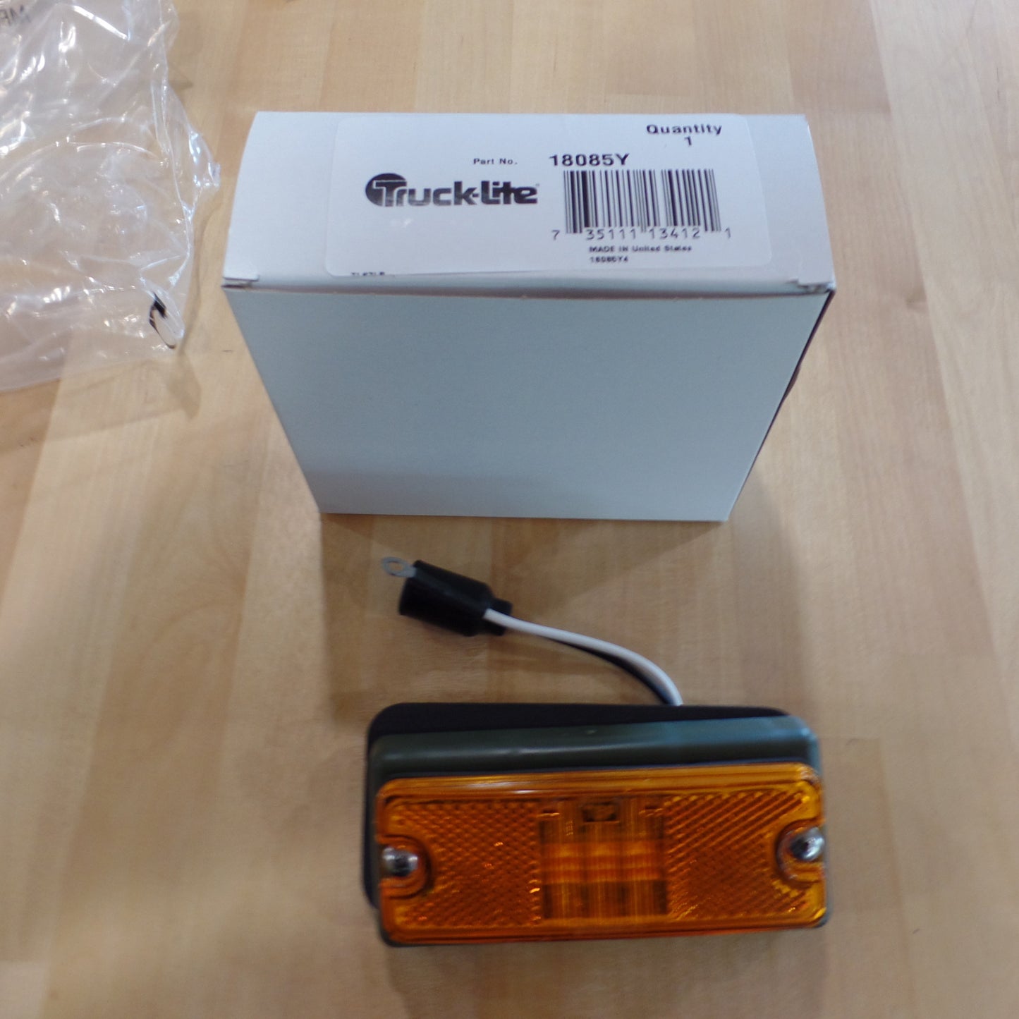 Stewart & Stevenson Marker LED light Amber Yellow Truck-light